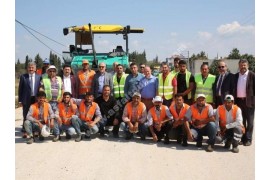 silindir finişer operatörü ve formen